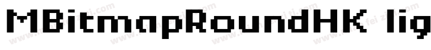 MBitmapRoundHK ligh字体转换